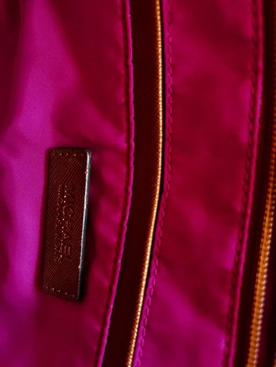 Michael Kors Black Tote with Brown Trim and Gold Logo - Picture 8 of 8